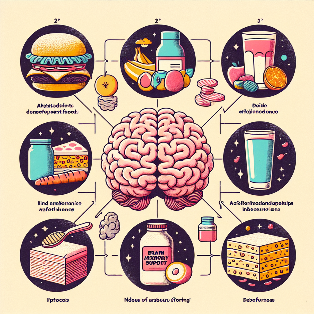 Qué alimentos pueden interferir con la absorción de Apoyo al cerebro y la memoria