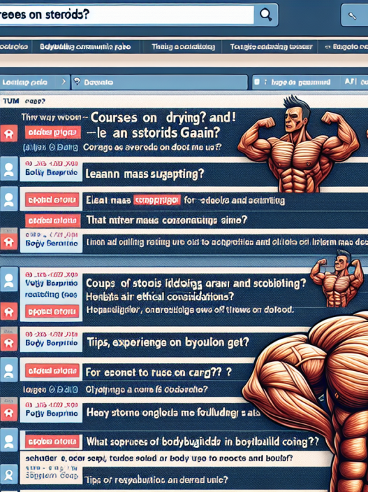 Qué dicen los foros de culturismo sobre Cursos de esteroides para secado y modelado corporal (aumento de masa magra)