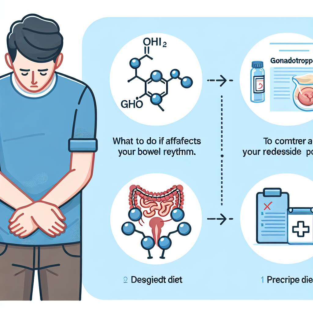 Qué hacer si Gonadotropina altera tu ritmo intestinal