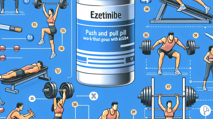 Qué rutina de empuje y tracción va mejor con Ezetimiba