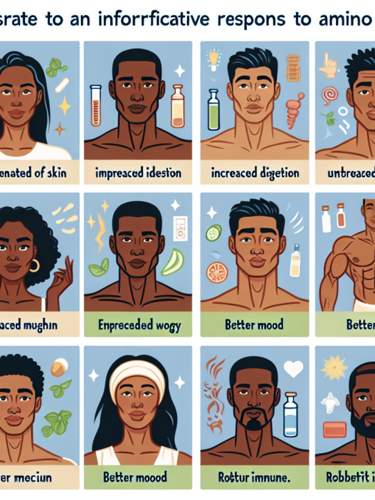 Qué señales indican buena respuesta a Aminoácidos