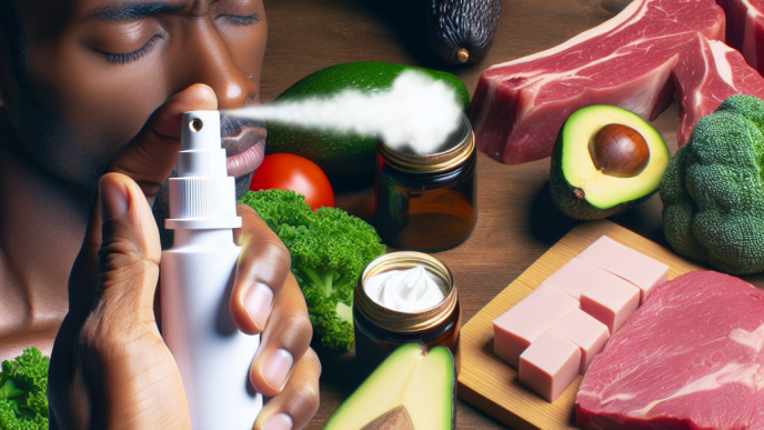 Uso de Aerosoles nasales con dieta cetogénica