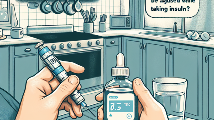 ¿Hay que ajustar el agua al tomar Insulina?